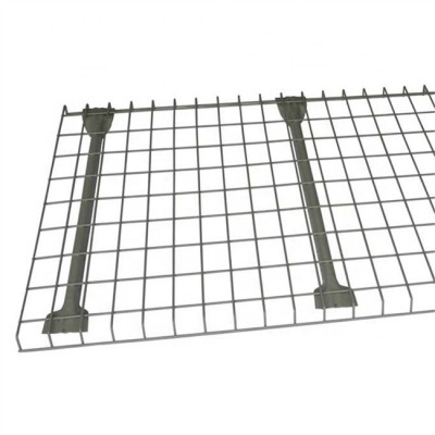 Industrial galvanized Pallet Rack Steel Wire mesh Deck Shelving